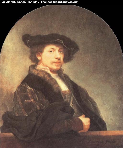 REMBRANDT Harmenszoon van Rijn Self-Portrait at the Age of Thrity-Four